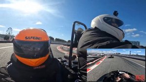 Заезд на Двухместном карте (взрослый+ребенок) только на Картинге на Сочи Автодроме!