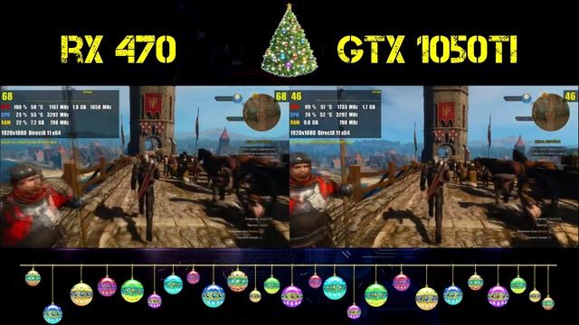 RX 470 VS GTX 1050 Ti смотреть онлайн
