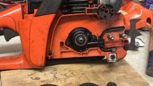 Husqvarna 236 x torq oil pump & air filter replacement