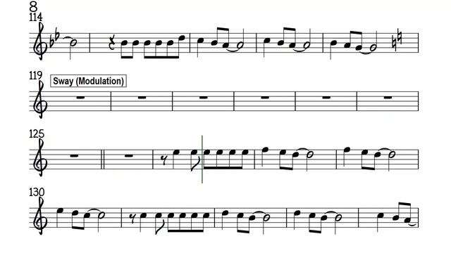 MEDLEY Quizas Quizas Sway Historia de un Amor ALTO FLUTE Sheet Music Backing Track Partitura Cha Ch смотреть онлайн