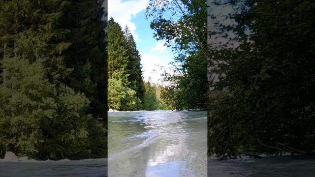 Calming Mountain River with Rapids | Relaxing Nature Sounds. | White noise for sleep.