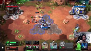 C&C Rivals / Бой на стриме с Топ 10 игроком из США