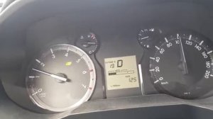 Расход бензина на Toyota Prado 150, 4 l, 2019 г.в. (Тойота Прадо, 4 литра, бензин )