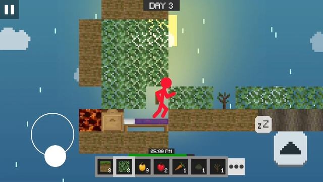 [S2] DAY 3 in Stickman Skyblock | Stickman & Minecraft смотреть онлайн