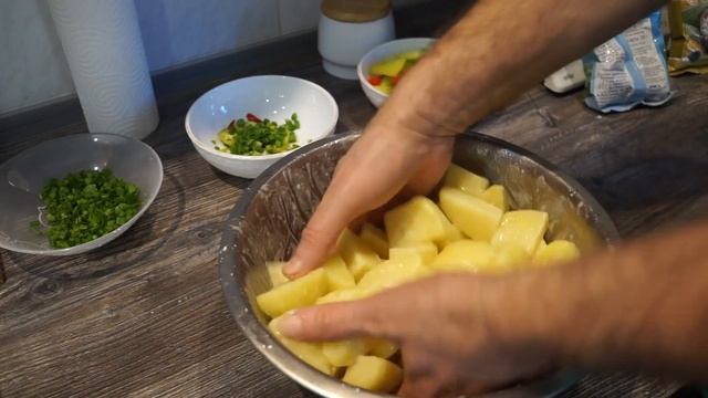 Остро-сладкий картофель по-шаньдунски - пошаговый рецепт