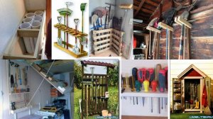 Genius ideas for storing garden tools