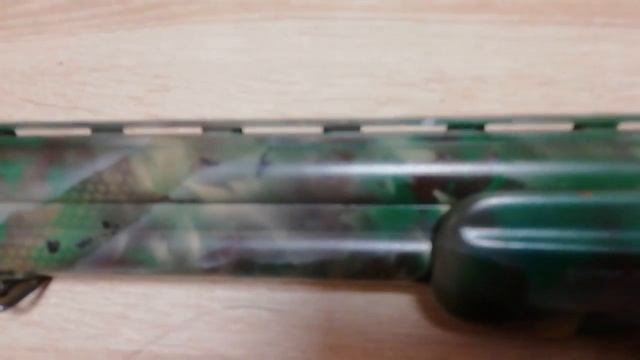 Покраска ружья. Камуфляж после сезона охоты. смотреть онлайн