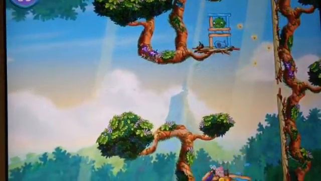 Самая няшная игра !! Angry Birds Stella !! смотреть онлайн