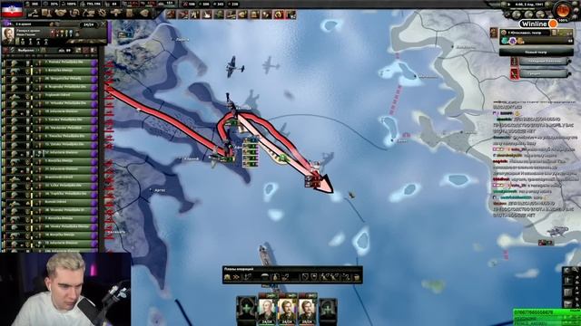 БРАТИШКИН ИГРАЕТ В HEARTS OF IRON IV | ЗАПИСЬ СТРИМА НОЧНОГО СТРИМА 17/03/2022