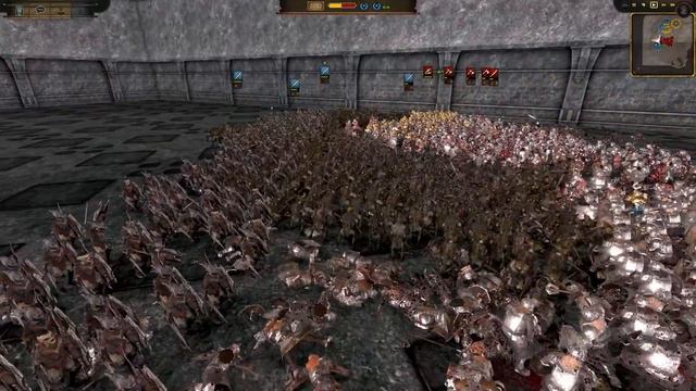 THE DWARVES ENTER KHAZAD DUM! - Rise of Mordor Total War Multiplayer Battle смотреть онлайн
