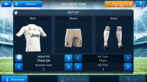 How to create juventus(team kits&logo)2019||dream league soccer 2019