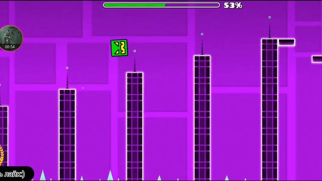 "stereo madness" by RobTop все монетки ре-выпуск, без звука смотреть онлайн