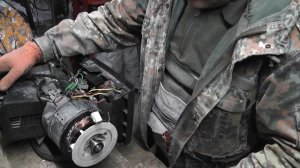 Как снять якорь с коленвала генератора TIGER-TG950 0,8 кВт., без единого удара.