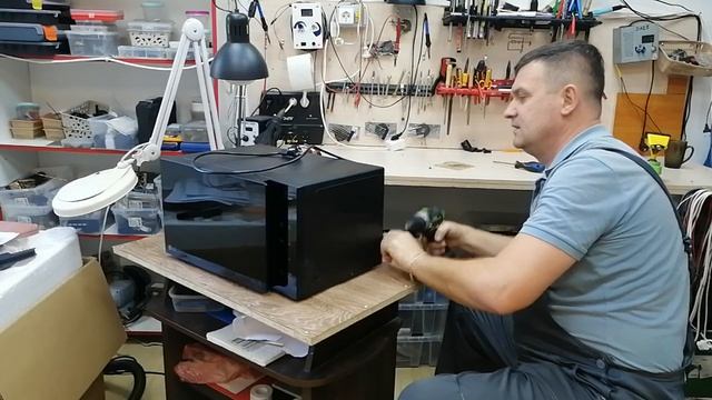 Инверторная микроволновка LG не греет | Ремонт бытовой техники в Кудрово | Микроволновка LG