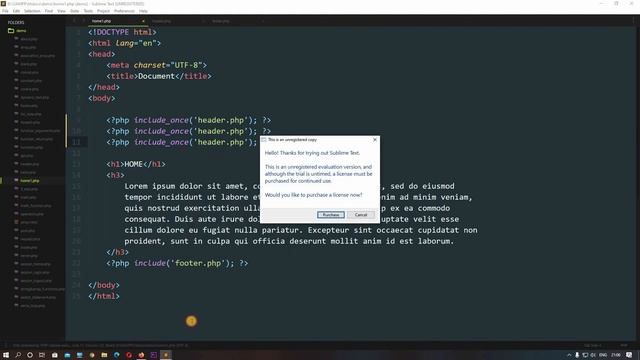 Include_once and Require_once in PHP | PHP Tutorial For Beginners Full  [ Beginner To Advance ]
