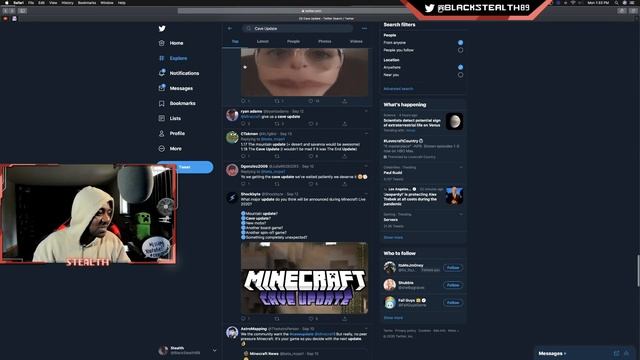 Minecraft 1.17 Cave Update Community Feedback!!! (Minecraft Live 2020 Hype) смотреть онлайн