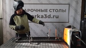 Сварил тележку для полуавтомата на СВАРОЧНОМ СТОЛЕ