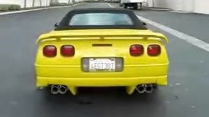 Chevy Corvette with Magnaflow Exhaust (1992-1996)