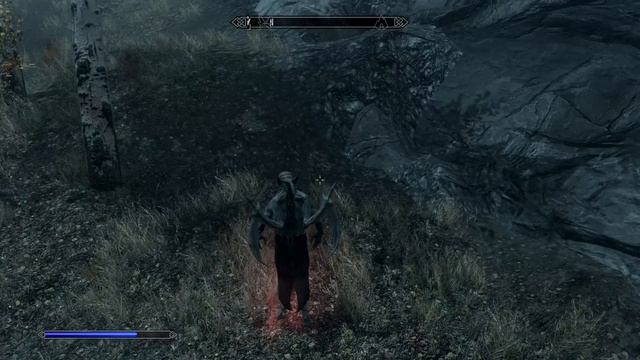 Skyrim - Vampire Lord (transformation) смотреть онлайн