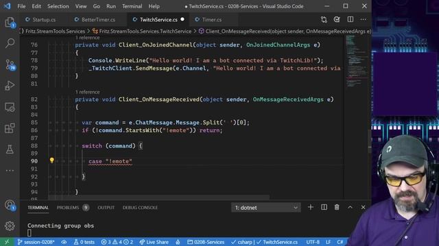 C# with CSharpFritz - S2 E8 - Hosted Services and CORS with ASP.NET Core смотреть онлайн