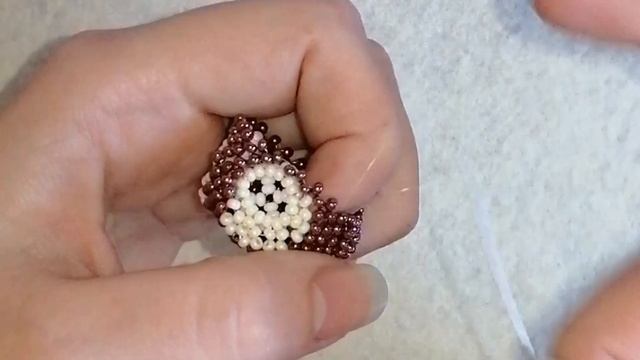 Owl. Part 3. Head. Toys from beads. Amigurumi toy. смотреть онлайн