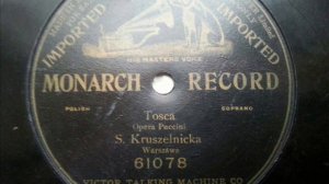 Соломія Крушельницька , Salomea Krushelnytska - "Tosca"