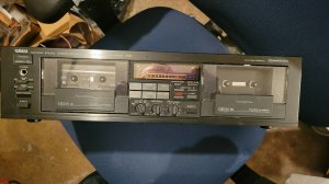 Двухкассетная дека YAMAHA KX-W602 RS с естественным звуком-Годы выпуска 1989-1991