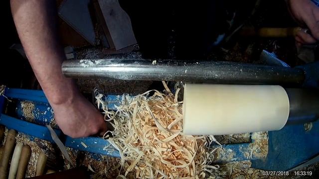 делаем ступку из березы. смотреть онлайн