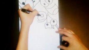 как нарисовать спанч боба/how to make a SpongeBob SquarePants