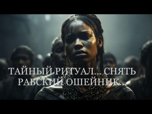 СНЯТЬ РАБСКИЙ ОШЕЙНИК...ТАЙНЫЙ РИТУАЛ...