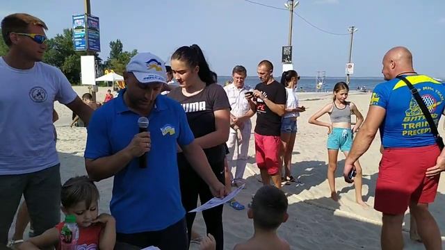 Награждение участников соревнований по пляжной борьбе смотреть онлайн