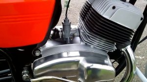 Ява 350 634 звук мотора.