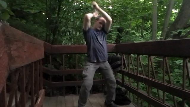 Хрестоматия движения. Элементы боевого фехтования.палка.