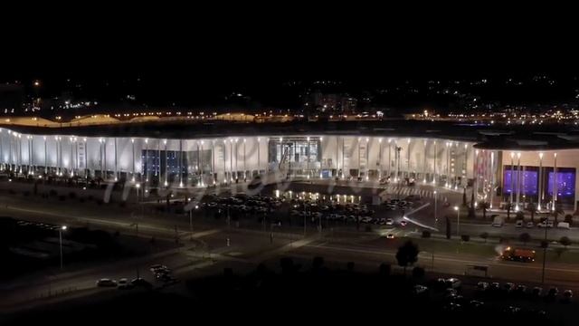 D-Log. Sochi, Russia. Hotel Omega Sirius. Sirius Science and Art Park. University. Night illuminati смотреть онлайн