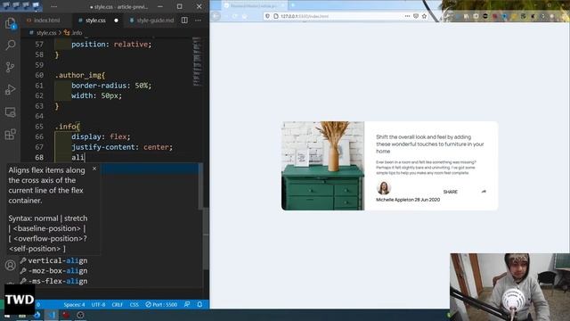Article Preview Component | Frontend Mentor Challenge | #frontendmentor