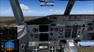 Microsoft Flight Simulator 2004 Landing on Lech Walesa Airport Boeing 737-500