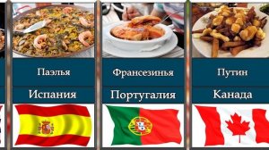 Национальные блюда разных стран мира