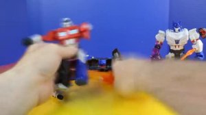 Мультики #Трансформеры Оптимус Прайм - Мегатрон и Роботы Игрушки Видео для детей #Transfor
