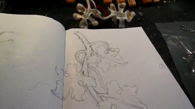 Первые шаги.Результат занятий Он-лайн.Резьба по дереву,рельеф,формы.Работа ученика Али.Германия. смотреть онлайн