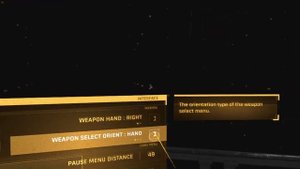 Half Life Alyx Settings Menu