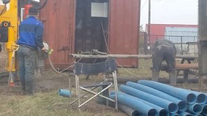 Обсадка скважины