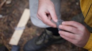 Огниво. Костер без спичек.