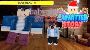 НЯНЬКА ОКАЗАЛАСЬ МОНСТРОМ!!! babysitter story in Roblox.