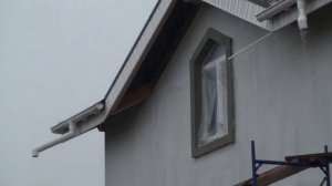 Каркасный дом, отделка фасадов под декоративную штукатурку Ceresit
