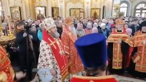 Благодатный огонь в Ижевске.Пасхальное богослужение в храме Святого Архистратига Михаила