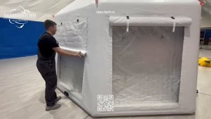 Пневмокаркасный модуль для глэмпинга НПО Технологии