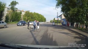 Дедушка велосипедист - "А в душе я молодой"