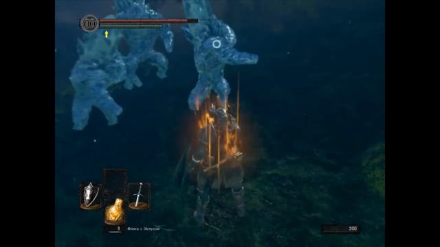 DARK SOULS REMASTERED №9 БИТВА С ЗОЛОТЫМ РЫЦАРЕМ, КРИСТАЛЬНЫЕ МОНСТРЫ И ДРАКОНЫ