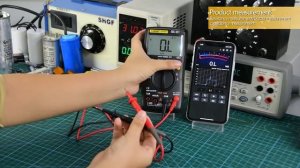 ANENG AN9002 Bluetooth цифровой мультиметр 6000 отсчетов Про