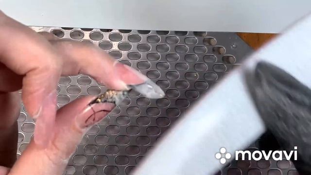 Коррекция арочных ногтей самой себе/Арочный миндаль/Паук на ногтях/Талисман/Наталья Шаталова смотреть онлайн